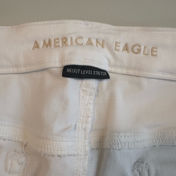 American Eagle‎ Next Level High Rise White Jegging Jeans Plus Size 22 0412 - Picture 10 of 12